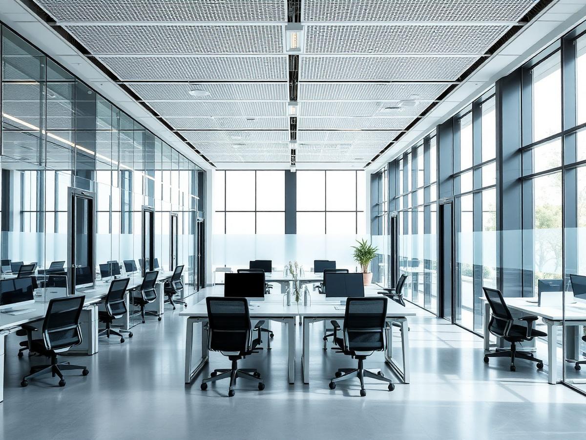Bright modern commercial office maintained by CleanInsight